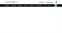 Desktop Screenshot of flexlease.nu